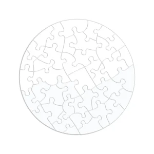 Rompecabeza Sin Impresion Redondo