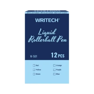 Boligrafo Writech Paquete12 Naranja 0.5Mm Rollerball Fino