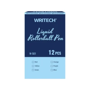 Boligrafo Writech Paquete12 Purpura 0.5Mm Rollerball Fino