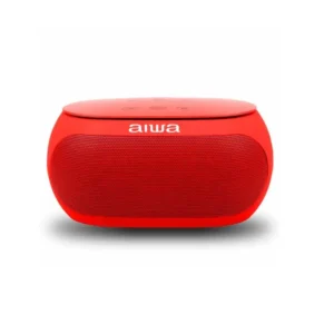 Parlante Portatil Mini Inalambrico 4.5wx2 Bluetooth Aux Sd Rojo Aiwa