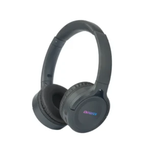 Audifono Aiwa C/Microfono Inalambrico Bluetooth Awk17G Gris