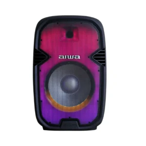 Parlante Amplificador 15  1000W Bluetooth Microfono + Tripode Negro Aiwa