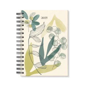 Agenda Espiral 2025 Ferrini Con Dise?o Salvia