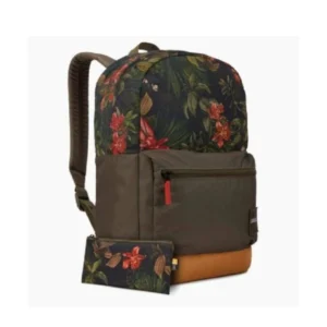 Mochila Laptop 15.6  Case Logic Ccam-1116 Dise?o Naranja/Floral
