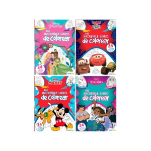 Libro De Actividades Mi Increible Libro De Colorear Disney Surtido 24 Pag