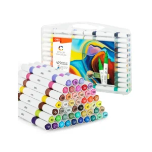 Marcador Acrilico Deli  48 Colores Color Emotion
