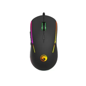 Mouse Marvo Gaming Usb Negro Rgb G924 Ambidiestro Dpi 800-10000