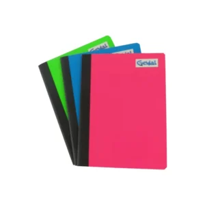 Cuaderno Cosido Corto 200 Paginas Doble Linea Genial Surtidoido