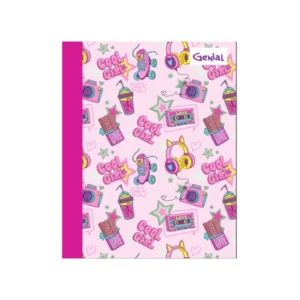 Cuaderno Cosido Grande 200 Paginas Doble Linea Genial Surtido