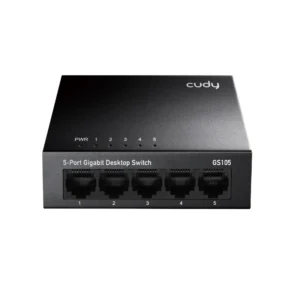 Switch 5 Puertos 10/100/1000 Mbps Cudy Gigabit Metal Gs105