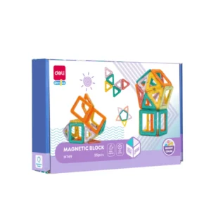 Juego Didac Bloque Magnetico Pqt35 Deli Plast