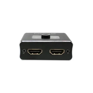 Switch 2 Puertos 4K Hdmi Hb1201Bk Unno