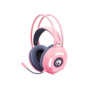 Audifono Marvo Gaming Usb Rosa Con Microfono Hg8936