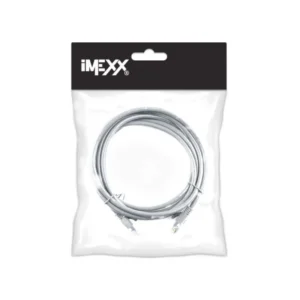 Cable De Red Categoria 5e Utp 25 Pies Gris Patch Cord Imexx
