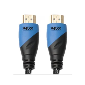 Cable Hdmi 4k 2160p Macho A Macho 10 Pies Negro Imexx