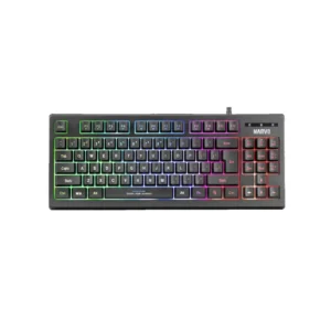 Teclado Marvo Gaming Usb Negro Rainbow K607Sp Membrana Tkl  Anti-Ghosting