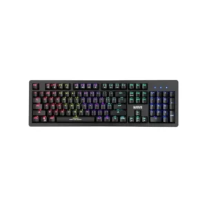 Teclado Marvo Gaming Usb Negro Rainbow Switch Azul Kg916 Sp Mecanico Full Size