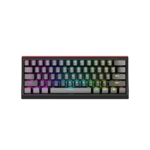 Teclado Marvo Gaming Usb Tipo-C Negro Rainbow Switch Azul Kg962Sp-B Mecanico 60% Anti-Ghosting