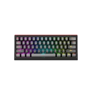 Teclado Marvo Gaming Usb Tipo-C Negro Rainbow Switch Rojo Kg962Sp-R Mecanico 60%  Anti-Ghosting
