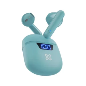 Audifono Klipx Con Microfono Inalambrico Bluetooth Aqua Kte-006Aq 12Hrs