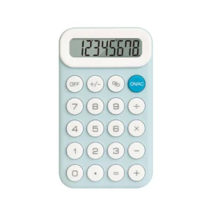 Calculadora Deli Bol 8Dig Azul