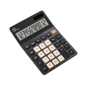 Calculadora Deli Escrit 12Dig Neg
