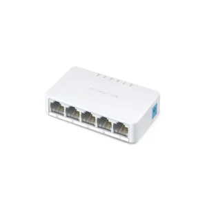 Switch 5 Puertos 10/100 Mbps Mercusys P/Escritorio Ms105