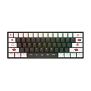 Teclado Checkpoint Gaming Naruto Akatzuki Usb Neg-Bla Rgb 60% Kx-400 Mecanico