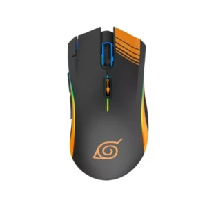 Mouse Checkpoint Gaming Usb Negro Rgb Mx-200 Naruto Leaf Ninja Dpi 10000