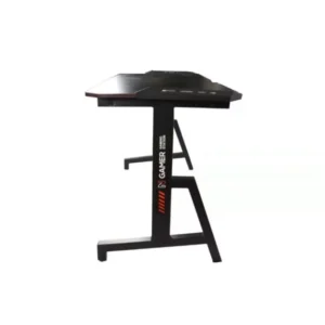 Escritorio Gaming Negro Con Mouse Pad Rgb Nenotech