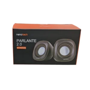 Parlante Nenotech 2.0 6W Usb 3.5Mm Neg