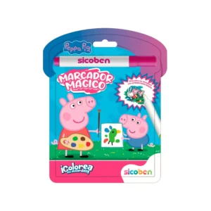 Libro De Actividades Con Marcador Magico Pasta Dura Peppa Pig