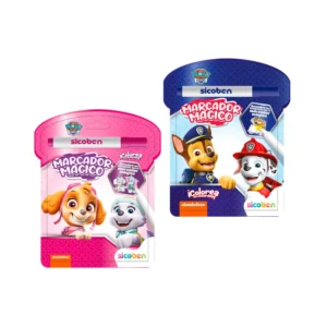 Libro De Actividades Con Marcador Magico Pasta Dura Paw Patrol
