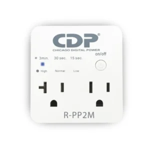 Protector De Picos Cdp 2 Salidas 1800w Para Microondas  Rpp2m