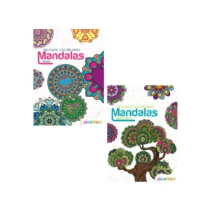Libro De Actividaes Mandalas Amor/Naturaleza Surtido 24 Paginas