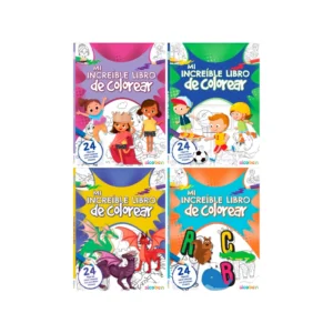 Libro De Actividades Coloreo Mi Increible Surtido Con Stickers