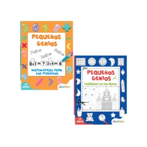 Libro De Actividades Peque?os Genios Matematicas Y Tijeras