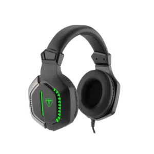 Audifono T-Dagger Gaming Usb Negro-Verde Con Microfono Eiger 208
