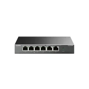 Switch 6 Puertos 10/100 Mbps C/Poe+ 4 Puertos Tp-Link Para Escritorio Tl-Sf1006P