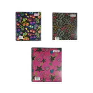 Cuaderno #3 1 Materia 70 Hojas Cuadricula Wiwi Surtido