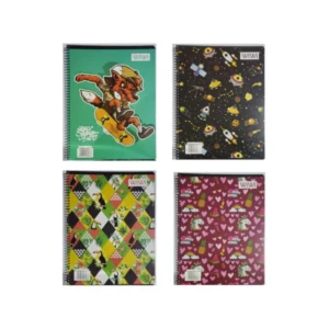 Cuaderno #3 1 Materia 70 Hojas Doble Linea Wiwi Surtido