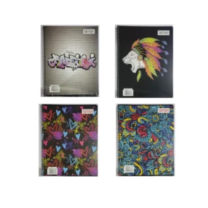 Cuaderno #3 1 Materia 70 Hojas Liso Wiwi Surtido