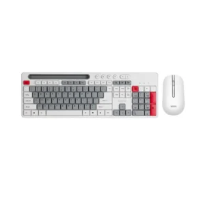 Teclado+Mouse Marvo Inalambrico Blanco Ws009