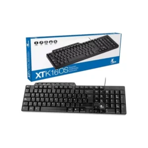 Teclado Usb En Espa?ol Multimedia Negro Xtech Xtk-160s