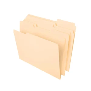 Folder Manila Tama?o Carta Und