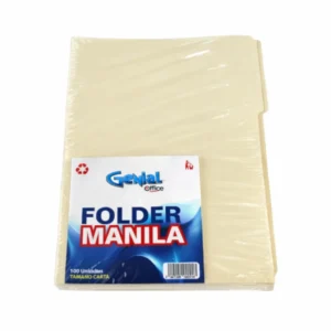 Folder Manila Tama?o Oficio Paquete10 Genial