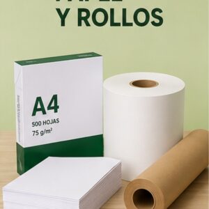 Papel y rollos