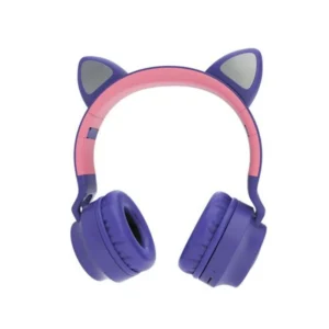 Audifono Xtech 3.5 C/Microfono Inalambrico Rosa/Morado Ctrol Volumen Led Xth-650